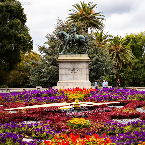 Landmark Floral Clock for Public Parks — Large-Scale Living Timepiece & Civic Garden Feature
